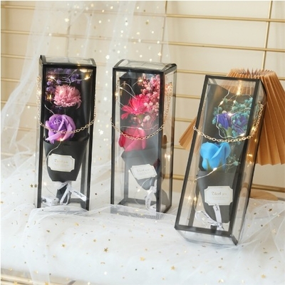 Buy Gold Chain and Light Mother's Day Dolls Bouquet Gift Box Variety Dolls for Gift Giving online manufacture