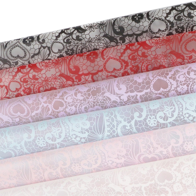 Good price Flower Wrapping Valentine's Korean Soo Paper Wrap Waterproof Matte Floral Bouquet Paper Elegant Design 56cm*56cm Customized online
