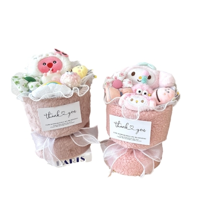 Good price Cartoon Plush Doll Flower Bouquet Variety of Dolls Perfect Gift Set for Kids/Girlfriend on Birthday/Graduation/Teacher's Day online