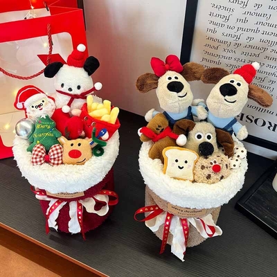 Buy 22x37cm Plush Doll Bouquet Unique Gift for Boyfriend or Girlfriend West Highland White Terrier online manufacture