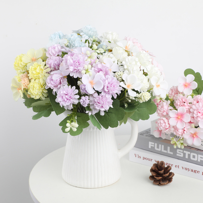Good price Plastic Hydrangea and Daisy Bouquet A Timeless Addition to Your Home or Event online