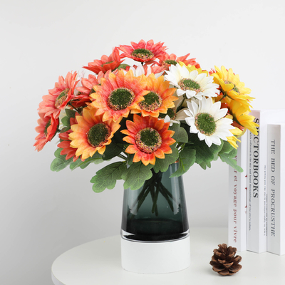 Good price 20x27cm Artificial Sunflower Bouquet Made of Durable Plastic for Long-Lasting Beauty online