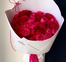 Good price Ballet style design thickened cowhide art paper flower bouquet packaging paper online