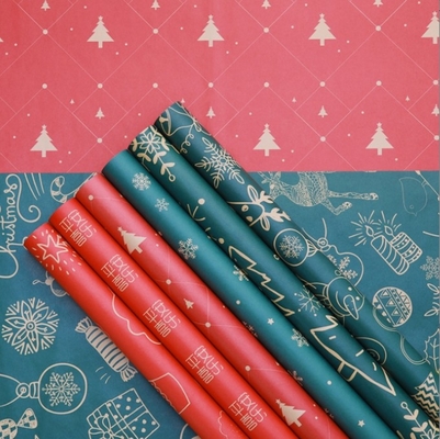 Good price Christmas gift box, gift wrapping paper, Christmas Eve apple bouquet, fresh flower gift wrapping paper online