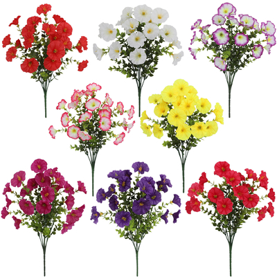 Good price Artificial simulated morning glory outdoor home decoration ornaments online