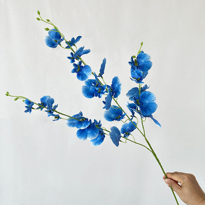Good price Simulated dancing orchid wedding hotel photography props, home decoration flowers online