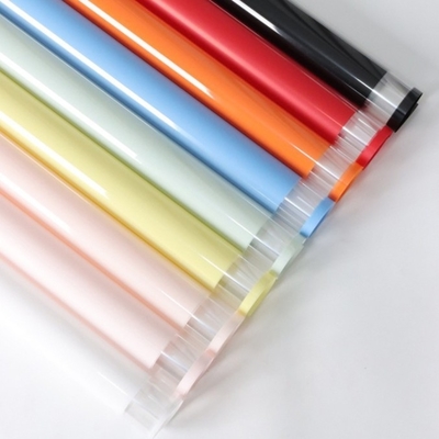 Buy Transparent frame simple frame opp waterproof Korean-style flower wrapping paper, flower shop bouquet, flower art rose wrapping paper material online manufacture