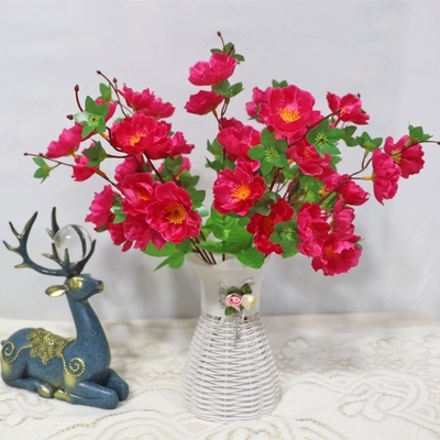 Good price Wedding, shooting props, indoor and outdoor decoration with realistic peach blossoms online