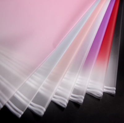 Good price Wholesale pure color gradient matte paper waterproof semi-transparent flower wrapping paper OPP material bouquet gift wrapping paper online