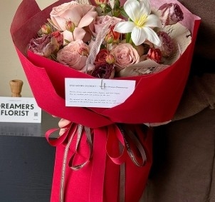 Good price Valentine's Day New Swan Velvet Fabric Flower Packaging Paper online