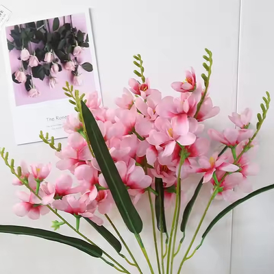 Good price High-End Fragrant Snow Flowers Artificial Bouquets Wedding Table Hotel Home Decor Flower Arrangement Ornaments for Photography online