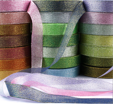 Buy 2cm wide gold and silver scallion ribbon gift packaging ribbon Christmas ribbon ribbon ribbon cake box packaging decorative ribbon online manufacture