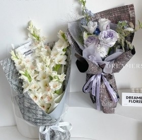 Good price Waterproof antique copper retro quiet luxury floral paper flower packaging paper online