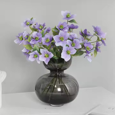 Good price Wholesale 5 Heads Dodder Flower Artificial Hellebore Flower for Home Decoration online