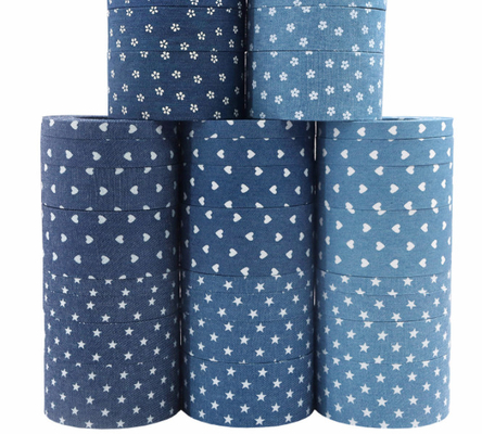 Good price Love/Five pointed Star/Small Flower Cowboy Pressing Strip Weaving Tape Handmade DIY Bow Hair Accessories Hairclip Material Ribbon online