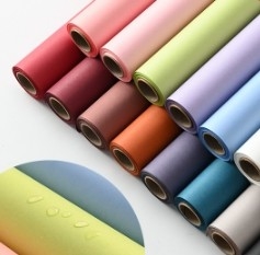 Good price High end dyeing paper, solid color, waterproof, durable, and thick flower packaging paper online