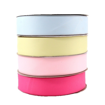 Good price Manufacturer's spot 3.8cm100 multi-color ribbed tape wholesale clothing accessories home textile gift box binding threaded ribbon online