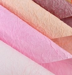 Good price Korean handmade stone patterned ink floating dye paper for flower packaging online