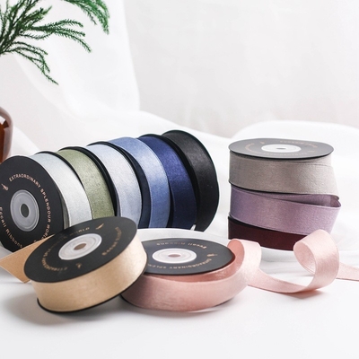 Buy Matte pattern snowflake belt DIY bow hair accessories bouquet packaging velvet belt clothing accessories double-sided velvet belt online manufacture