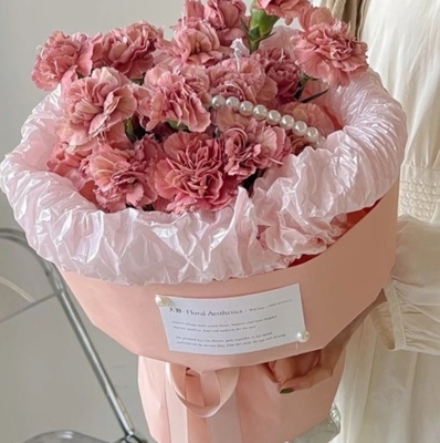 Good price Roll Fenghua series flower wrapping paper, waterproof thickened kraft paper, roll flower wrapping paper, Korean solid-color paper online