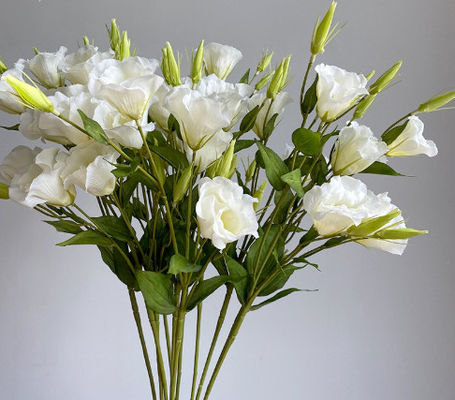 buy 3 pieces of simulated Campanula flowers, home decoration ornaments, silk flowers, photography props, wedding road guides, scenery, fake flower bouquets online manufacture