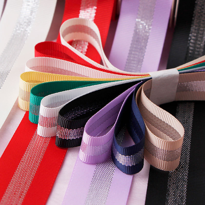Good price Meisida Gold and Silver Onion Ribbed Ribbon Gift Box Packaging Decorative Ribbon Bow Bouquet Packaging Materials online