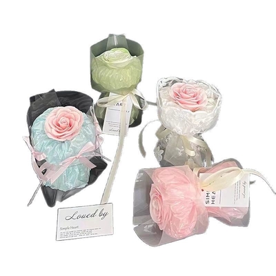 Buy Ins candy colored mini flower bouquet simulation floral soap flower finished product surprise romantic craftsmanship stall Wholesale and retail online manufacture