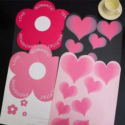 Good price Upgrade Your Qixi Festival Flower Shop with Heart-Shaped 3D Paper and Valentine's Day DIY Supplies online