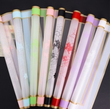 Good price Waterproof Floral Flower Packaging Paper Florist Wrapping BOPP Bouquet Packing Paper for Rose Space online