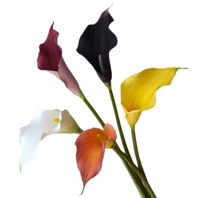 Good price Cross-border wholesale of large-sized calla lilies, EVA artificial flowers, artificial flowers, soft rubber wedding bouquets and home decorations online