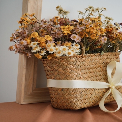 Good price Simulation flower manufacturer Mira rose bouquet home decoration cross-border wedding wholesale fake flowers INS style online
