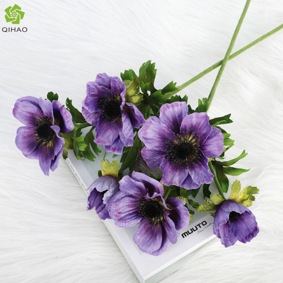 Good price Simulation of 3 Sunflower Flowers Home Single Branch Silver Lotus Flower Wedding Decoration Simulation Sunflower Ornament online