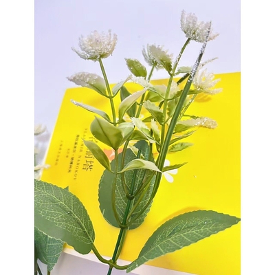 Good price The manufacturer wholesales new types of artificial flower plastic dipped in rice and osmanthus for home decoration, artificial flower desktop decoration, and flower arrangement ornaments online