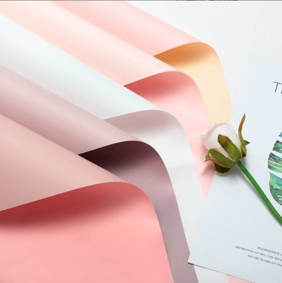 Good price Classic ins Korean-style simple solid-color Ouya wrapping paper, matte waterproof matte, high-end, light luxury bouquet paper online