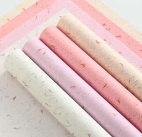 Good price Petal Art Paper Flower Texture Flower Packaging Paper online