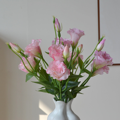 Good price Customized simulated Fengling Delphinium long-branch simulated flower art ornaments for light luxury living room and dining table decoration online