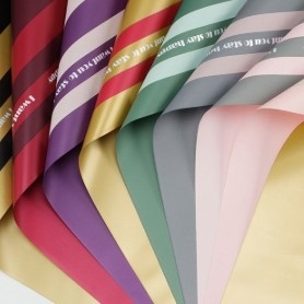 Good price Two tone Duke of Windsor waterproof floral flower wrapping paper online