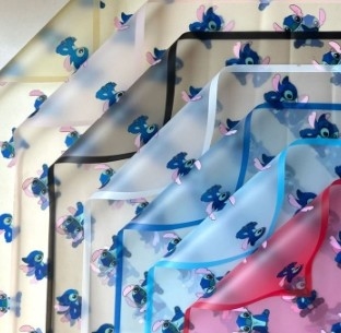 Good price Magic Edge Mist Face Korean Su Paper Cartoon Stitch Flower Packaging Paper online