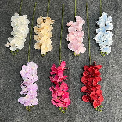 Good price Artificial Phalaenopsis, artificial flowers, handmade bouquets, wedding silk flowers, artificial decorative flowers, wholesale wedding decoration online