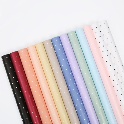 Good price Flower wrapping paper, Cynthia polka dots, Ouya paper flower shop, flower wrapping paper, flower art gift wrapping paper, wholesale materials online