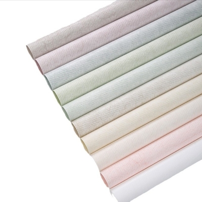 Good price Flower Dress Cream Series waterproof embossed paper, flower packaging paper, Kafen paper, bouquet wrapping paper online