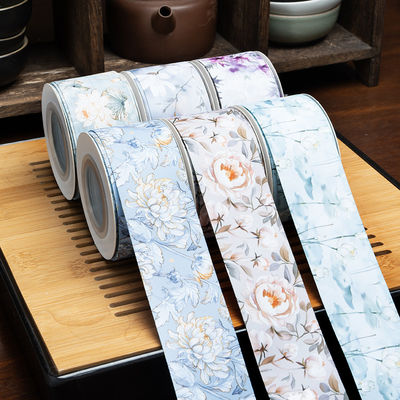 buy Chinese Style Ink Baked Cakes Ribbon with Eco-friendly Gift Packaging Flower Bouquets and Extinction Ribbon online manufacture