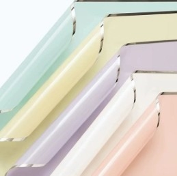 Good price Silver Edge Fog Film Floral Flower Packaging Paper for BOPP Florist Wrapping and Bouquet Packing online