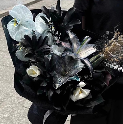 Good price Handmade Stone-Textured Paper Flower Bouquet Art Packaging Pleated Flower Paper in Many Colors online