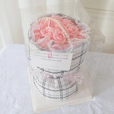 Buy Gifts for International Women's Day, Mother's Day, birthday bouquets, soap, carnations and roses for teachers online manufacture