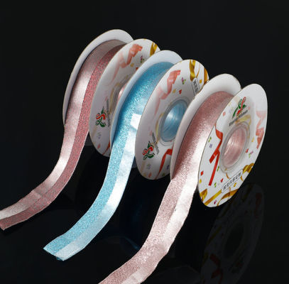 Good price Spot Supply Wedding Colored Woven Scallion Ribbon for Fresh Flower Gift Packaging online