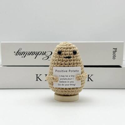 Buy DIY Crochet Cartoon Stuffed Knitted Doll Craft Handmade Needle Wool Kit Toy Doll for Kids online manufacture
