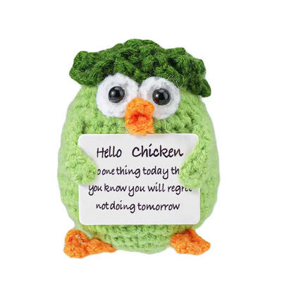 Buy Factory Wholesale 6-12cm Hand-crocheted Mini Animals Plush Toy Cartoon Handmade Crochet Ornament Knitted Doll online manufacture