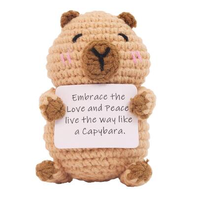Buy Hand Crochet Positive Energy Potato Stuffed Food Plush Toy Wholesale Supply Cute Personalized Crochet Fries Amigurumi Dolls online manufacture