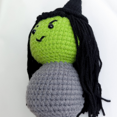 Buy Handmade Crochet Witch Doll Plush Toy by JNC Macrame Vietnam for Halloween Gift and Home Decor online manufacture